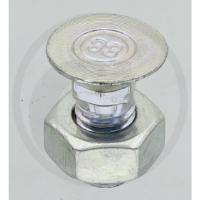 Senkschraube M10X25-8.8-Mu Zn Din608 Granit 4003015771