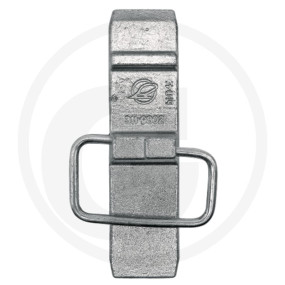 Flachklappstecker 36X137 Granit 4003119802