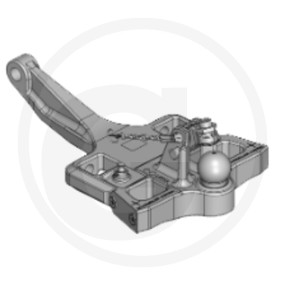 Tragplatte Kugel 80 Fendt Vario 400-1000 Granit