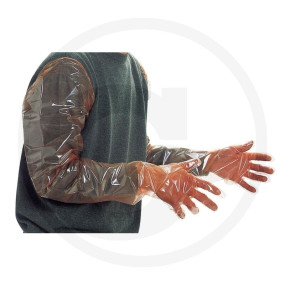 Vpe100 Einweg-Geburtshandschuhe 90Cm Lan Granit 11276496