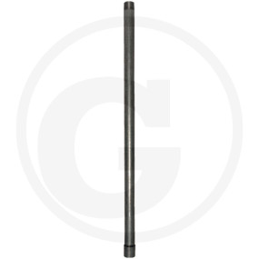 Pumpenrohr 1 1/4'' 1M Verz. mit Muffen Granit 260620553