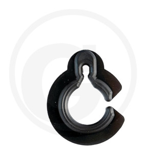 Vpe 1000 Schlauchclip 20+Spanndraht-3,1M Granit 26071311