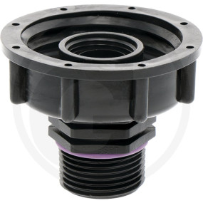 Ibc Adapter, Grobgew. S60X6 X 1'' Ag #H2 Granit 26071379