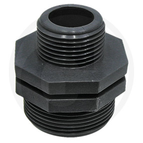 Doppelnippel 1 1/2'' X 1'' Granit