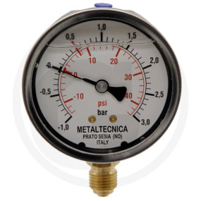 Vakuum-Manometer, M. Glyzerin Gefüllt, A Granit 4050360063000