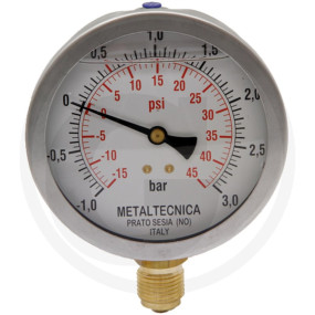 Vakuum-Manometer, M. Glyzerin Gefüllt, A Granit 4050360100000