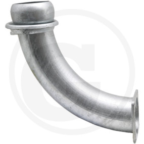 Bogen 90 Grad , V-Teil/Flansch 150Mm/6' Granit 40504050985
