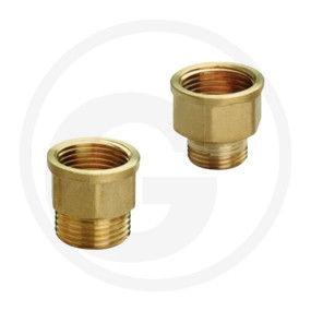 Muffennippel Ag1/8'' Ig1/4'' Messing Granit 40504051561