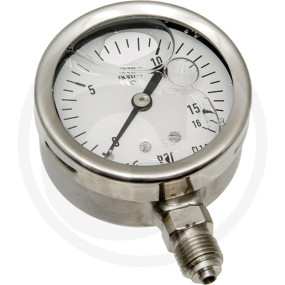 Manometer 63Mm 0-16Bar Unten 1/4'' Flüs Granit 405284270F