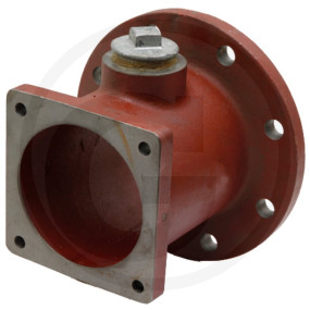 Rechteck-Rundflansch Granit 4054440001203