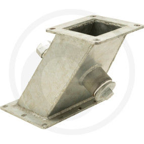 Anschlussunterteil 120 Druckseite Granit 40551012020