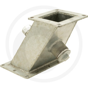 Anschlussunterteil 180 Druckseite Granit 40551018020