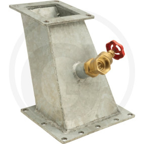 Anschlussunterteil 300 Saugseite Granit 40551030010