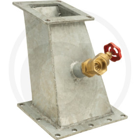 Anschlussunterteil 360 Saugseite Granit 40551036010