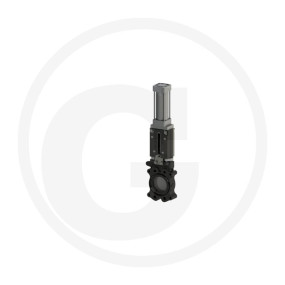 Plattenschieber Durchmesser 100 Pneumati Granit 4056080200245