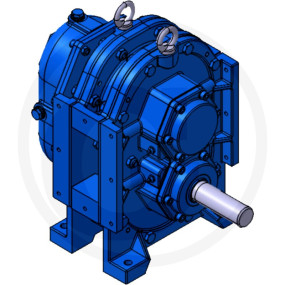 Drehkolbenpumpe A116-60 E, A.- Welle Unt Granit 405A11606020