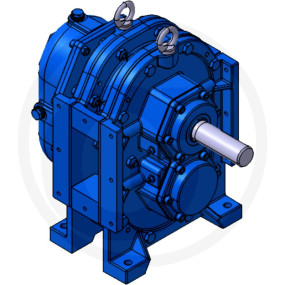 Drehkolbenpumpe A116-60 E, A.- Welle Obe Granit 405A11606030
