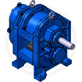 Drehkolbenpumpe A116-120 E, A.-Welle Obe Granit 405A11612030