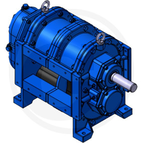 Drehkolbenpumpe A116-240 E, A.-Welle Obe Granit 405A11624030