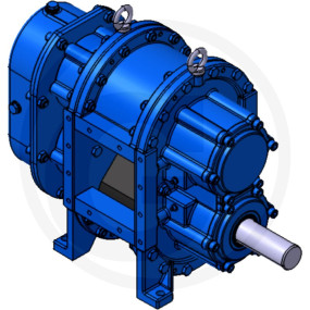 Drehkolbenpumpe A136-140 E, A.- Welle Un Granit 405A13614020