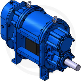 Drehkolbenpumpe A136-210 E, A.- Welle Un Granit 405A13621020