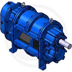 Drehkolbenpumpe A136-280 E, A.- Welle Ob Granit 405A13628030