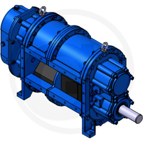 Drehkolbenpumpe A136-350 E, A.-Welle Unt Granit 405A13635020