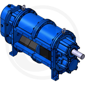 Drehkolbenpumpe A136-420 E, A.- Welle Ob Granit 405A13642030