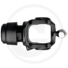 Aufsteckgabel mit Auto-Lock Granit 427151-1406