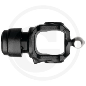 Aufsteckgabel mit Auto-Lock Granit 427151-3506
