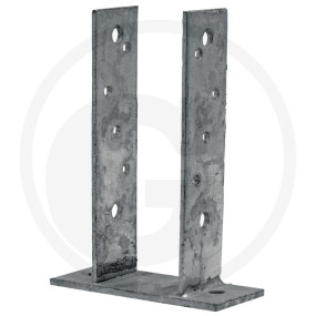 Pfostenträger 71 Mm, Zum Aufdübeln Granit 48552007150