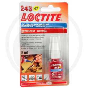 Loctite 243, Schraubensicherung 5 Ml Granit 5001370555