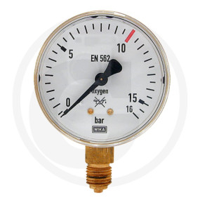 Manometer, Arbeitsdruck-Saürstoff 0-10 Granit 5001900300016