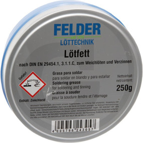Weichlötfett 250G - Dose Granit 500912500