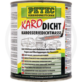 Karosseriedichtmasse Petec Grau 1 Liter Granit 50094130
