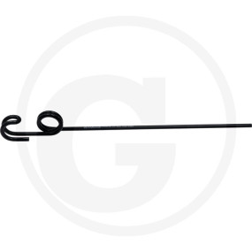 Strohstriegelzinke Gerade 8/490 Mm Granit 50115102