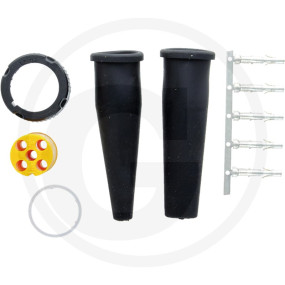 Anschlussstecker 5Pol. Gelb, Li Granit 504130521044