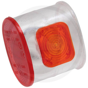 Lichtscheibe Rot/Weiß Granit 504188136004