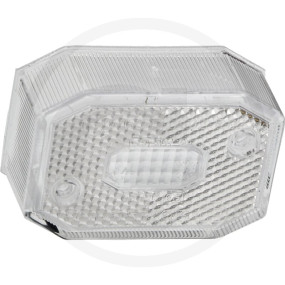 Lichtscheibe Flexipoint Weiss Granit 504188165027