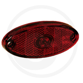 Positionsleuchte Flatpoint Ii Rot Granit 504316409007