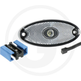 Positionsleuchte Flatpoint Ii Weiß Granit 504316909007
