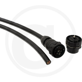 Isobus-Kabel 9P Stecker /Offenes Ende 5M Granit 5060010716