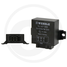 Blinkgeber, B: 60Mm, H: 6, 24Volt Granit