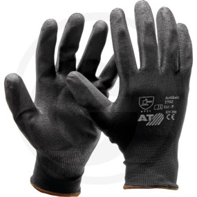 Handschuh Nano Flex Schwarz Gr. 9 Granit 5170860-09