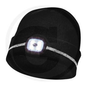 Mütze mit Led-Licht, Schwarz Granit 51739650