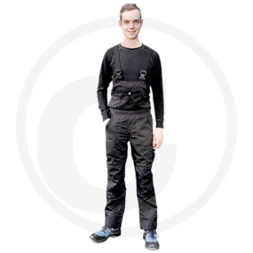 Arbeits-Latzhose Jade S/46-48 Granit 517506-01