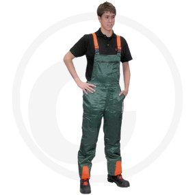 Schnittschutzlatzhose Form C Klasse 1 Granit 52470022-52