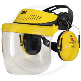 3M G500 Gehoer-/Gesichts-Kombi M.netzvis Granit 52471167