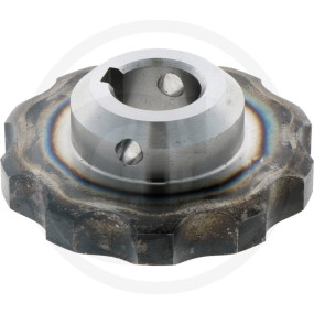 Zahnrad Rotorlagerung Granit