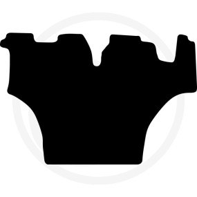 Granit Fußmatte Gummi 11011620